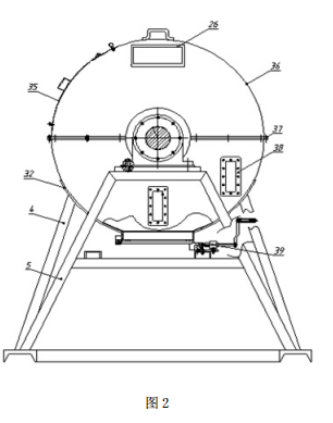 可移動式土壤淋洗機(jī)的結(jié)構(gòu)示意圖